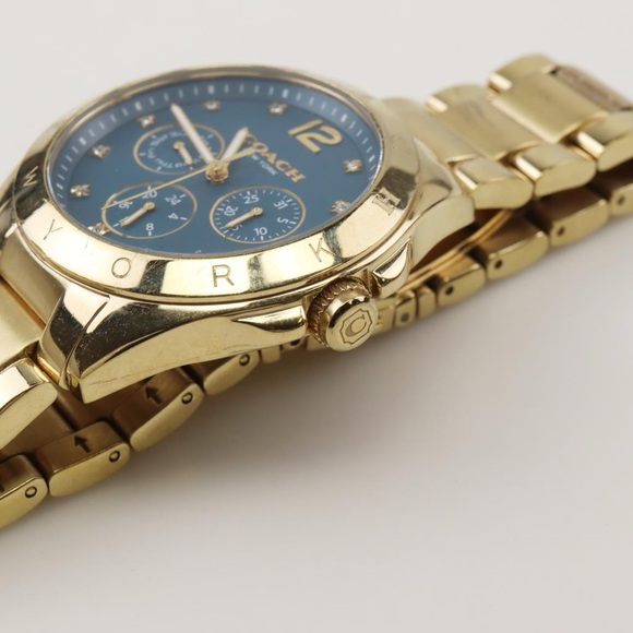 Coach Blue Dial Chronograph Watch - Picture 2 of 6